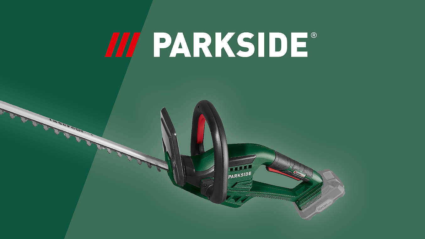 Logo: PARKSIDE; Akku-Heckenschere 20 V »PHSA 20-Li«