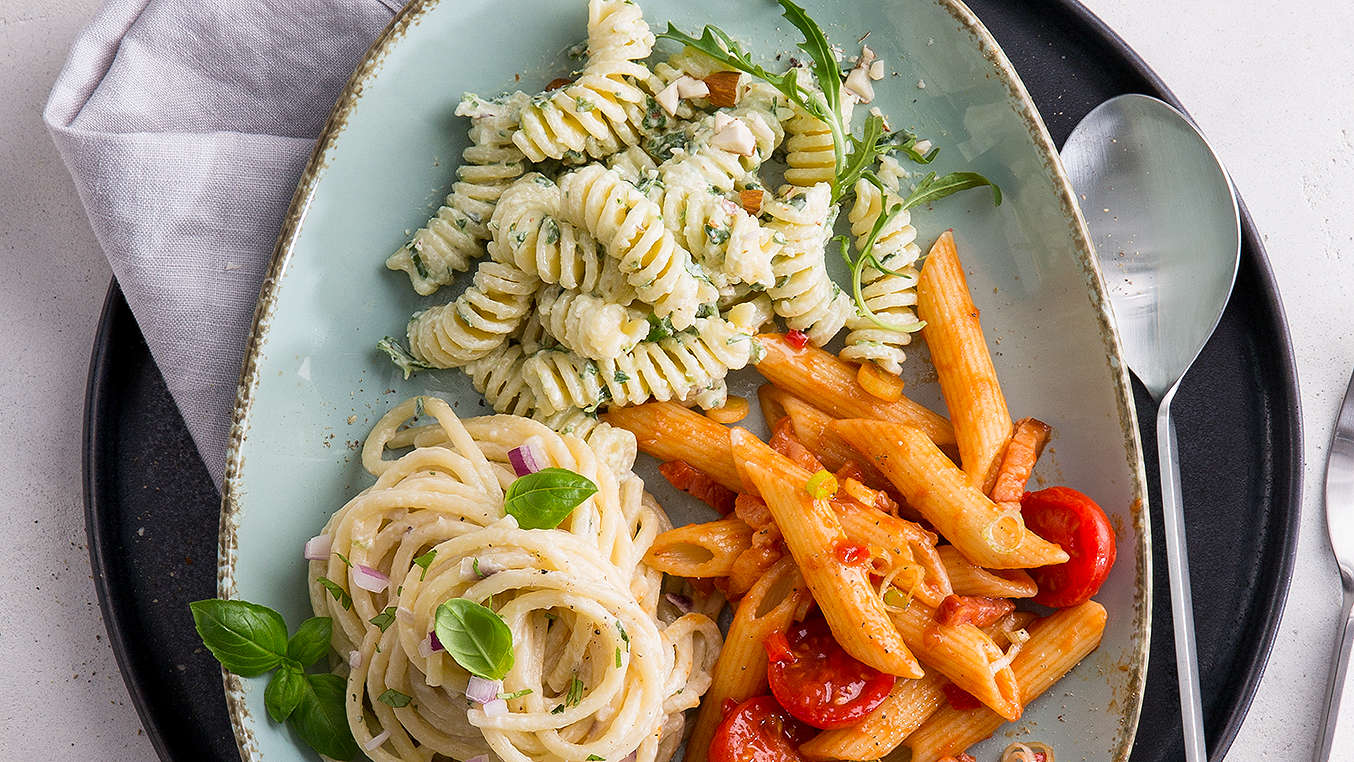 Rezept: Tris di Pasta