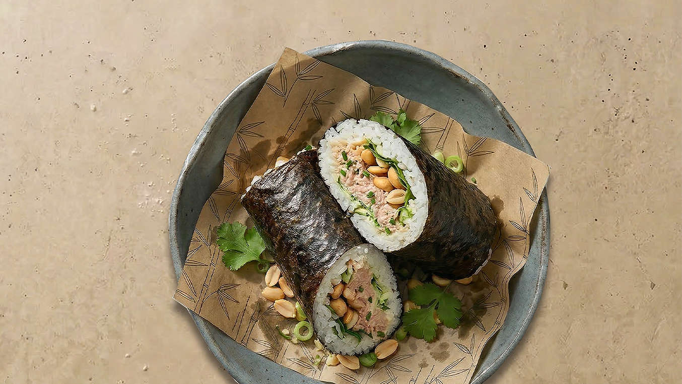 Rezeptbild: Sushiburrito