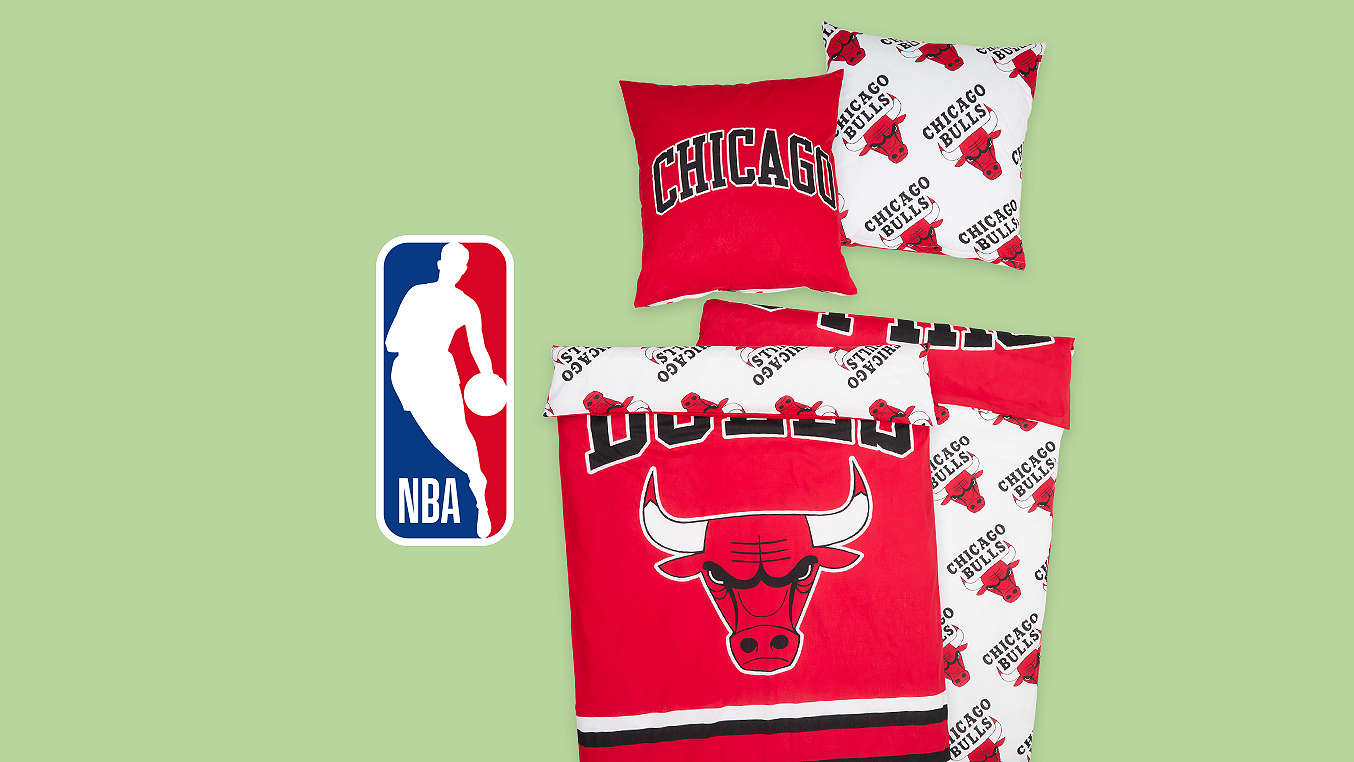 Logo: NBA; Bettwäsche-Sets
