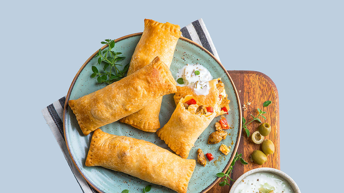 Rezept: Gyros-Feta-Röllchen