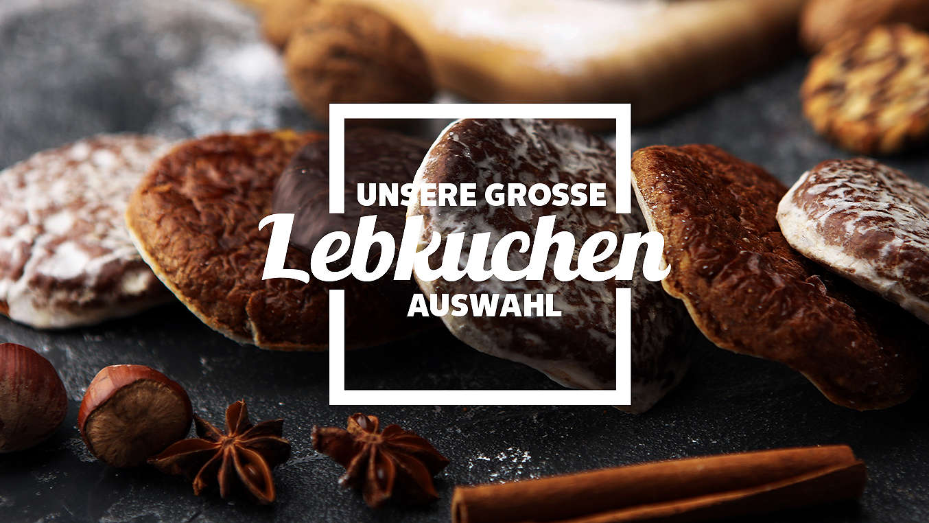 Schriftzug: Lebkuchen wieder da