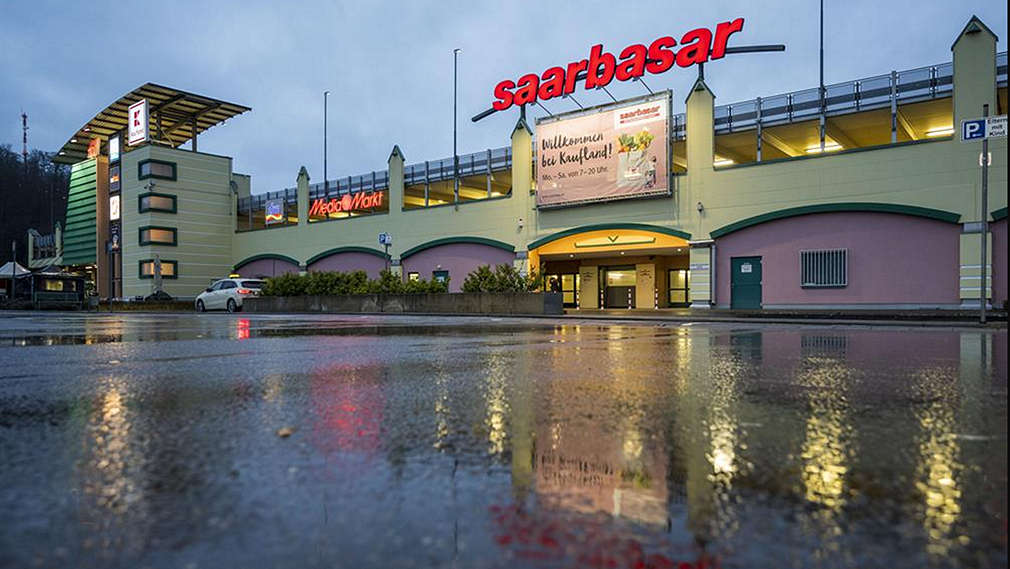 Kaufland-Filiale in Saarbrücken von außen