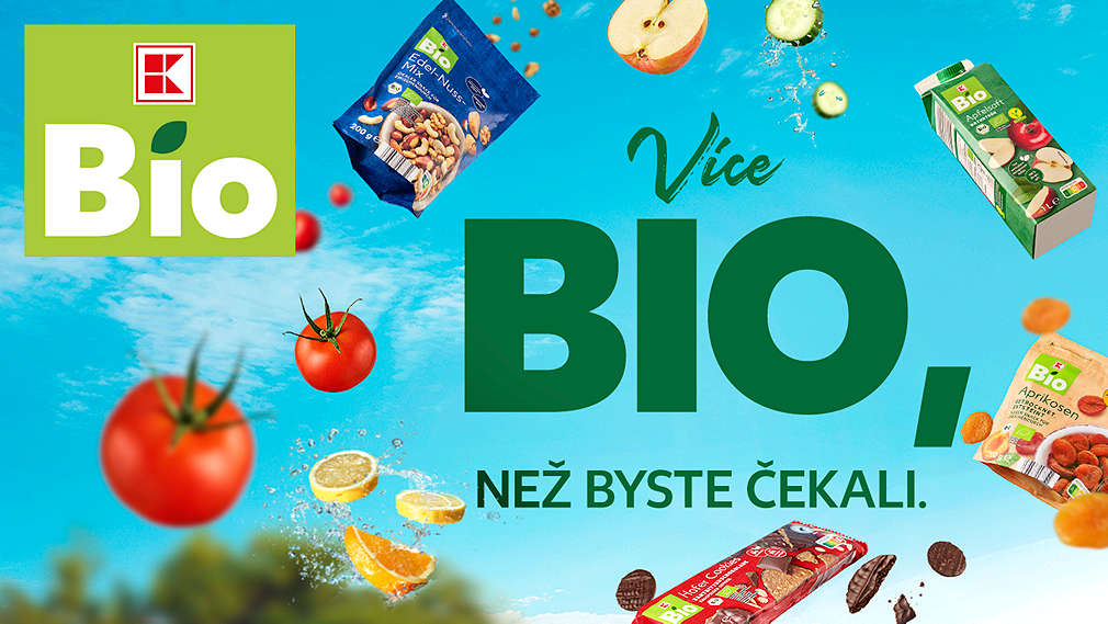 Produkty značky K-Bio, privátní značky Kaufland.