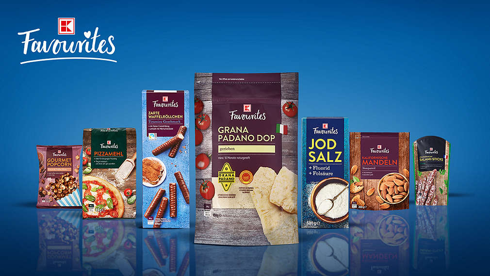 Oblíbené výrobky značky K-Favourites