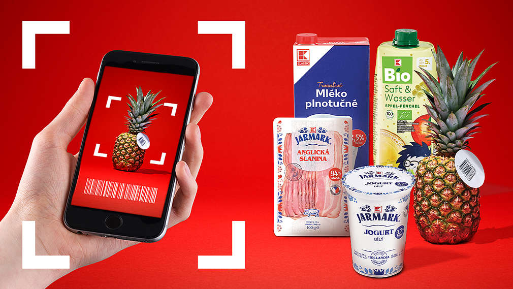 skenování produktů pomocí služby K-Scan