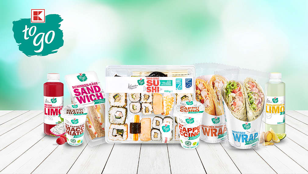 Ideální potraviny na cesty značky K-to go