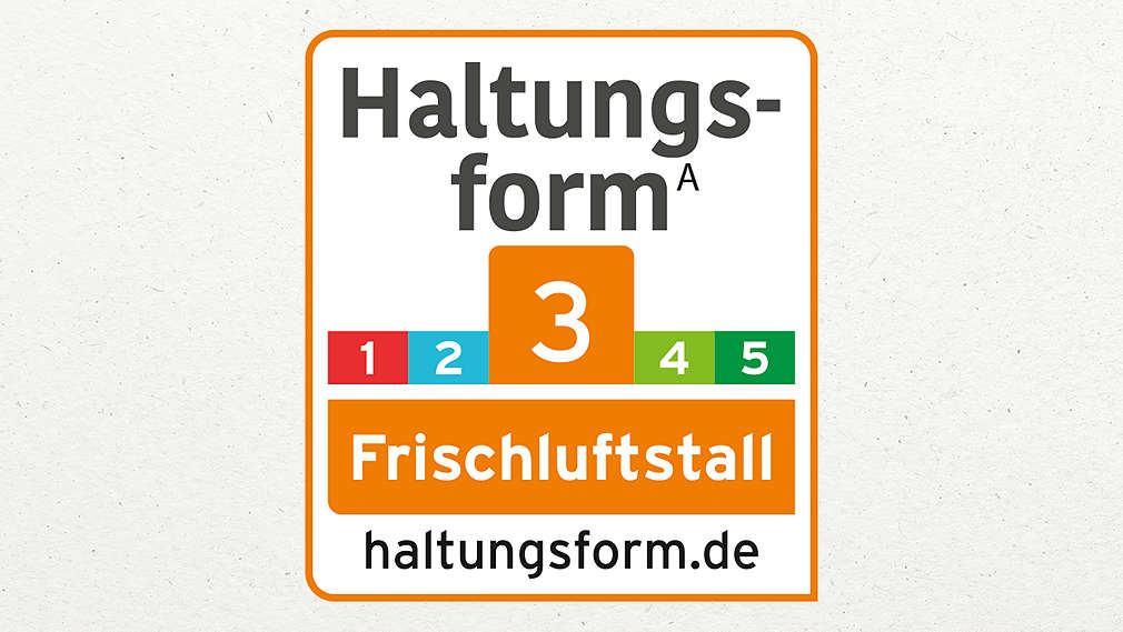 Siegel: Haltungsform 3