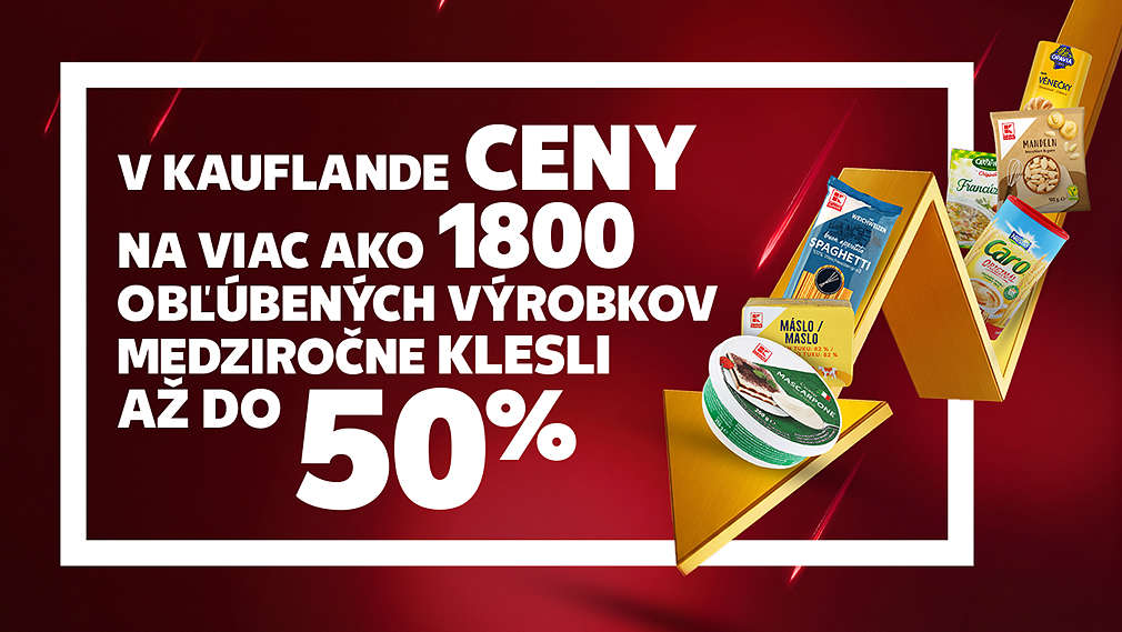 Medziročné zníženie cien