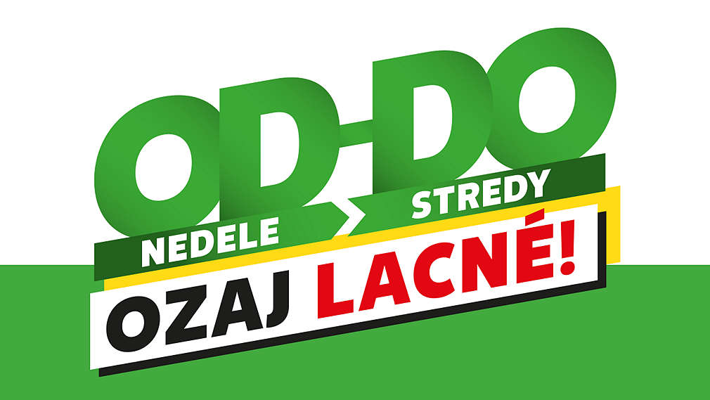 Ponuka od nedele do stredy