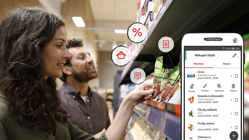 Stáhněte si akce a slevy do mobilu zdarma na Google Play nebo App Store