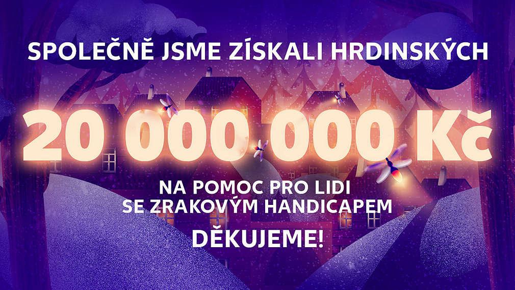 Kaufland vánoční sbírka pro Světlušku