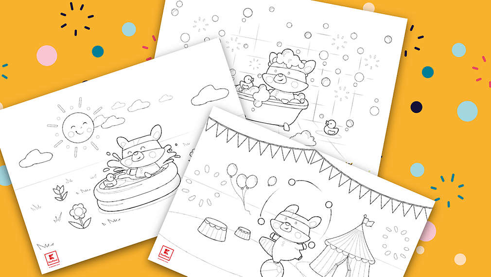 Șabloane de colorat Kuniboo®