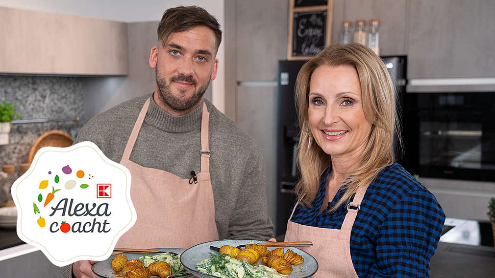 Dr. Alexa Iwan mit Erzieher und Blogger Jonas 