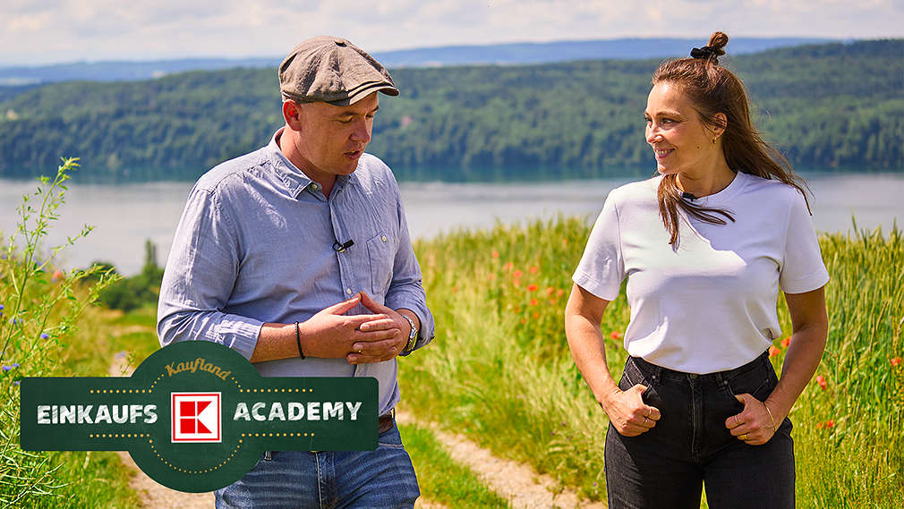 Links: Campo Verde Chef Tankred Kauf; Rechts: Nachhaltigkeitsexpertin Anna Schunck