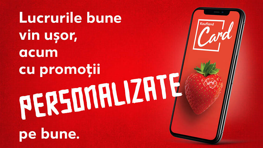 Promoții personalizate cu Kaufland Card