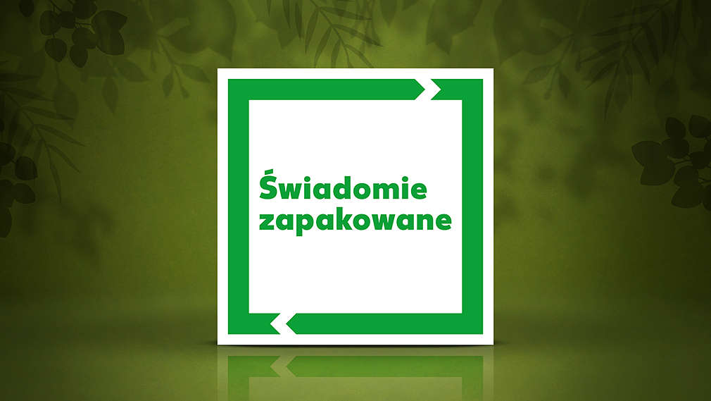 Logo Kaufland „Świadomie zapakowane“