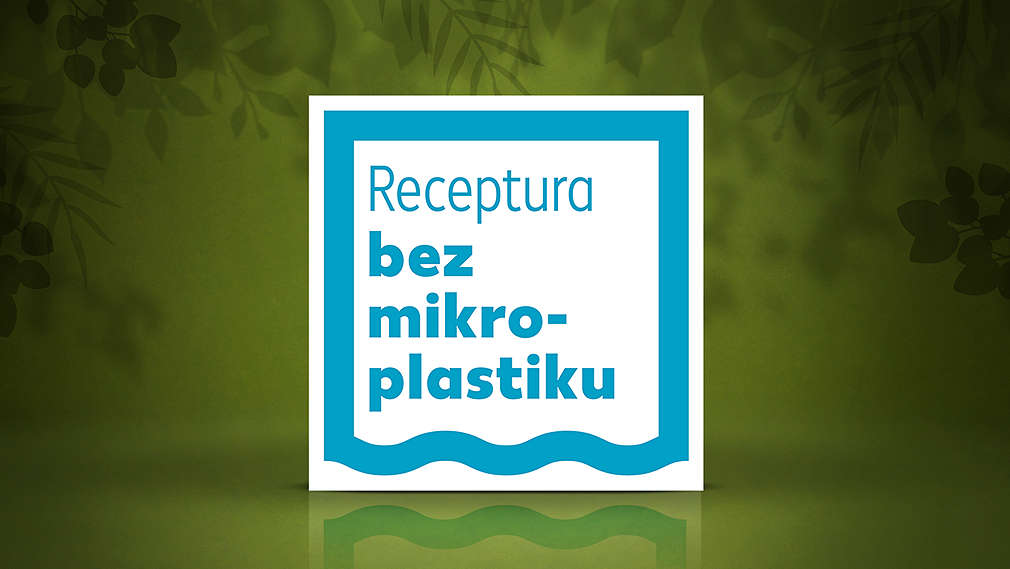 Logo Kaufland „Receptura bez mikroplastiku“