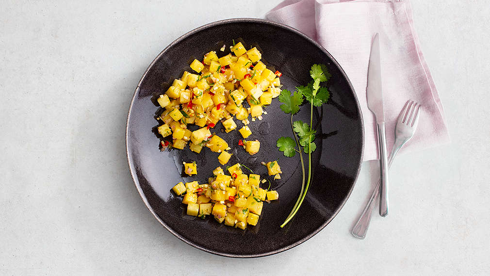 ananas, salsa, no waste, reteta