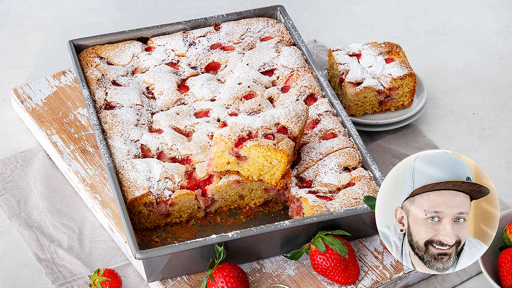 Miňova škola pečenia - recept na jahodovú bublaninu