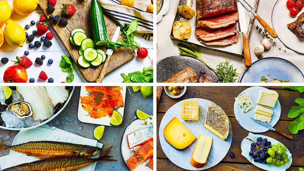 Carne, legume, fructe, peste, branzeturi la Kaufland