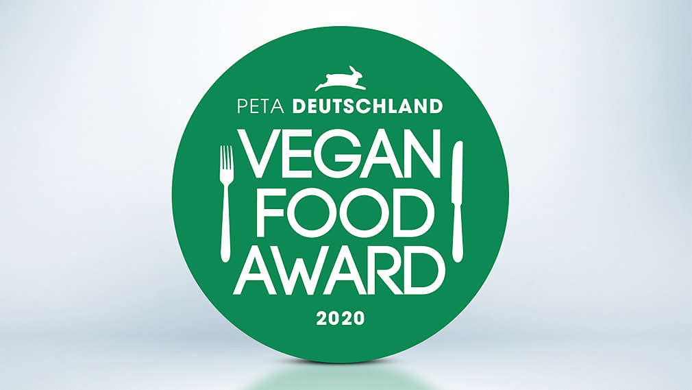 Logo des Peta Vegan Food Award