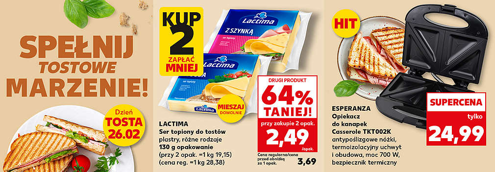 ser do tostów i toster