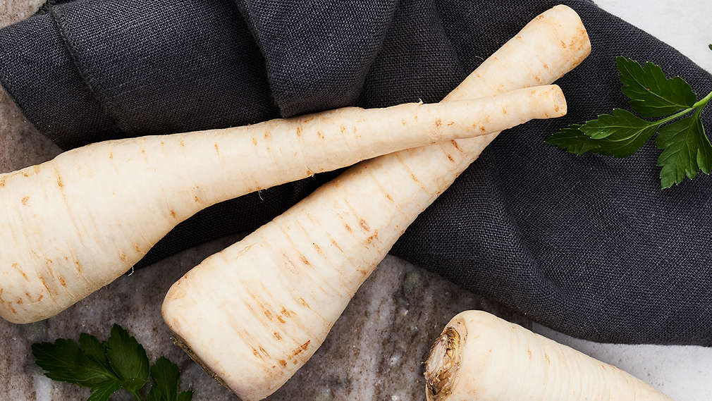 Zdjęcie korzenia pietruszki