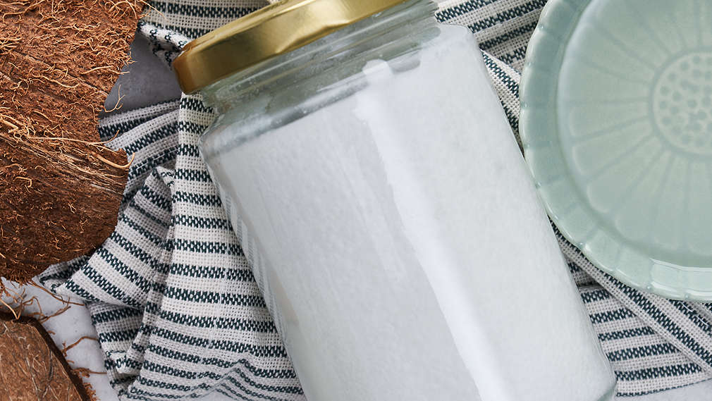 Zdjęcie oleju kokosowego