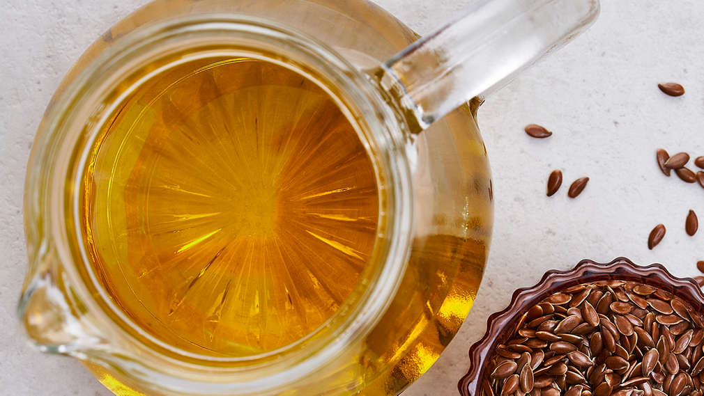 Zdjęcie oleju lnianego