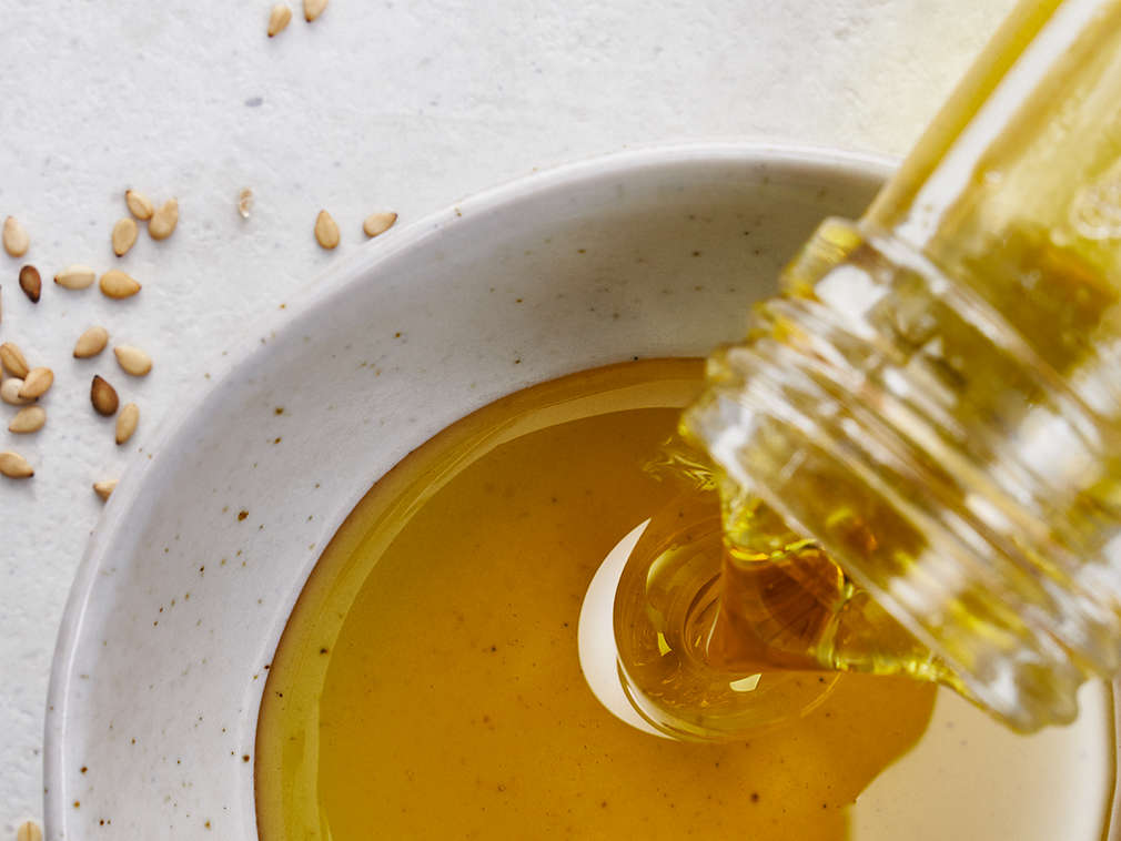 Sesamöl in der Detailansicht