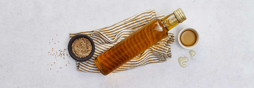 Obrázok sezamového oleja