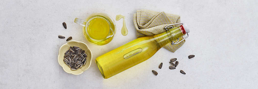 Zdjęcie oleju słonecznikowego