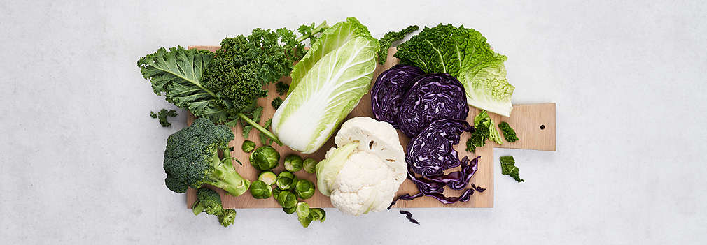 Obrázok čerstvej hlúbovej zeleniny