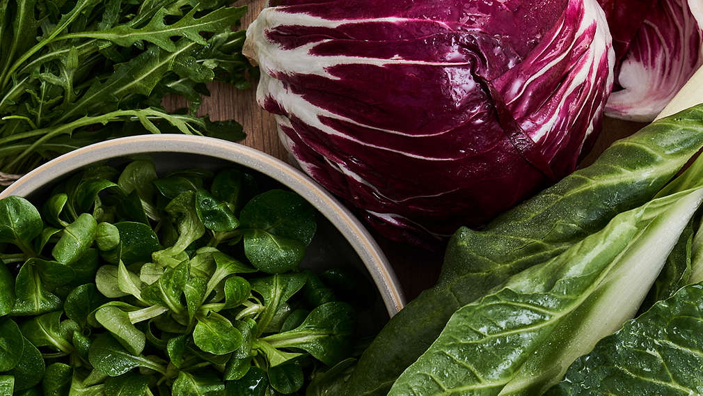 Abbildung von Blattsalaten