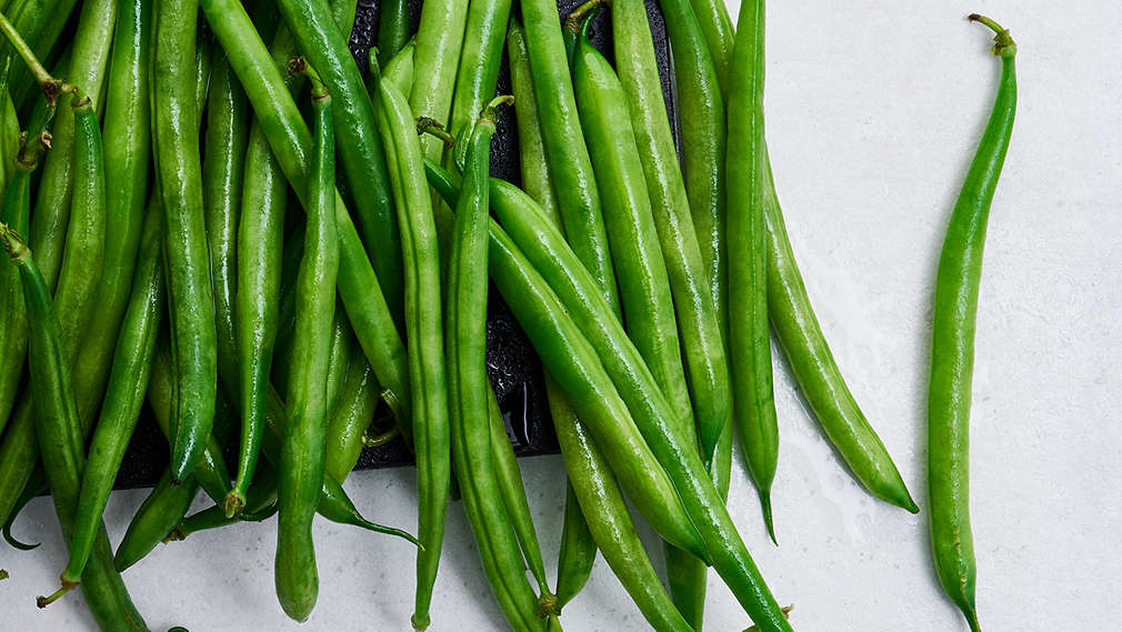 Abbildung von grünen Bohnen