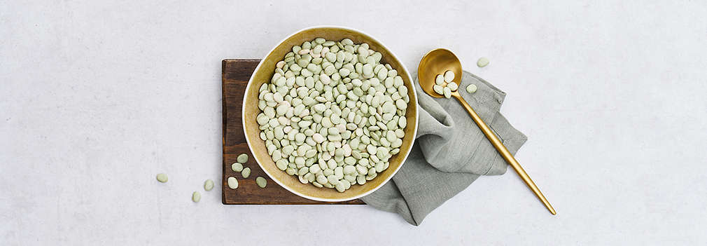 Obrázek čerstvých fazolí lima