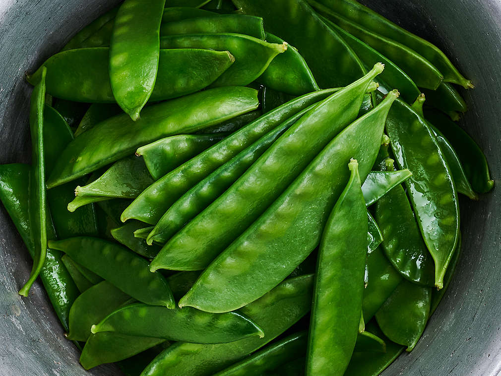 Mazăre proaspătă în detaliu