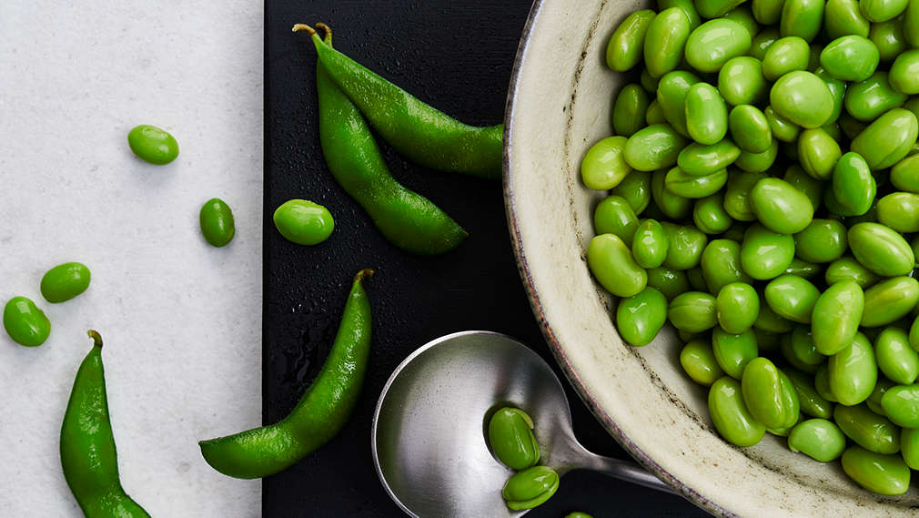 Abbildung von Sojabohnen