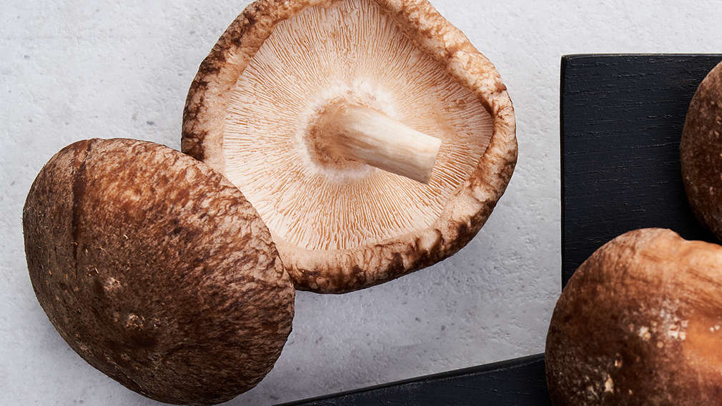 Imagine cu ciuperci shiitake