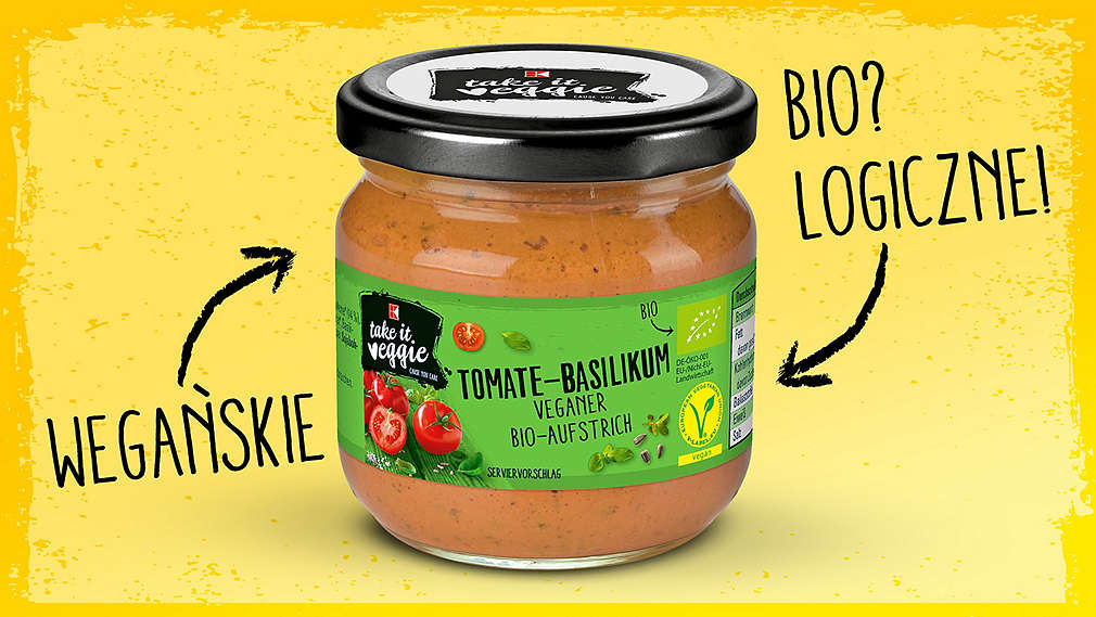 Warzywna pasta na chleb K-take it veggie