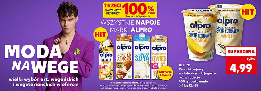 Napoje roślinne oraz skyr/jogurt roślinny