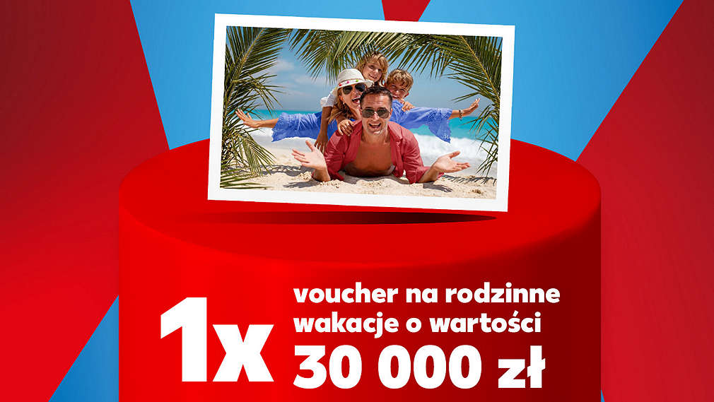 na podium zdjęcie wakacyjne w ramce